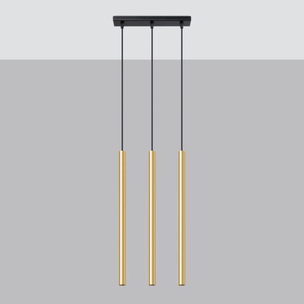 Pendant Lamp Pastelo 3l Polished Gold - Image 2