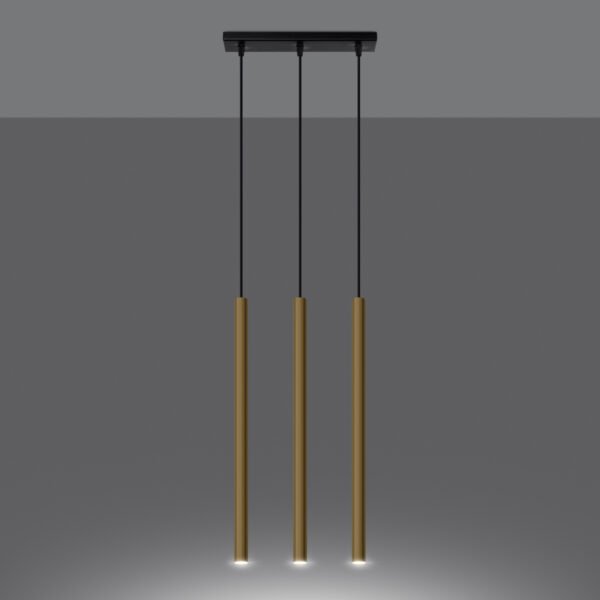 Pendant Lamp Pastelo 3l Polished Gold - Image 3