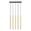 Pendant Lamp Pastelo 5l Polished Gold Multi Pendants Great Lighting UK Ltd