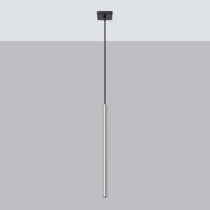 Pendant Lamp Pastelo 1 Chrome Modern Single Pendants Great Lighting UK Ltd