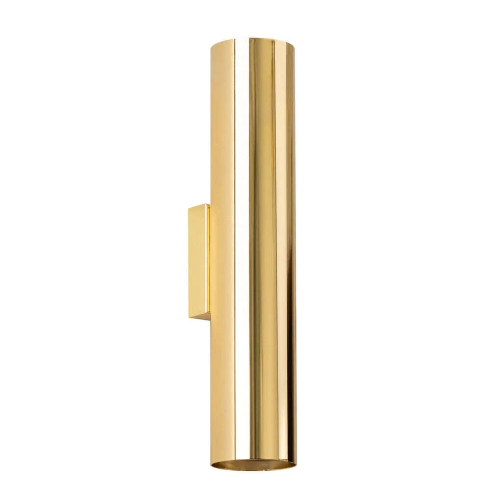 Lagos Twin Wall Light - Polished Gold