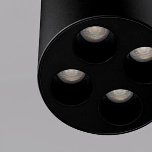 Ceiling Lamp Zoe Black Led Single Ceiling Lights Great Lighting UK Ltd