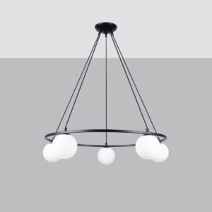 Chandelier Yoli 5 Modern Hanging Chandeliers Great Lighting UK Ltd