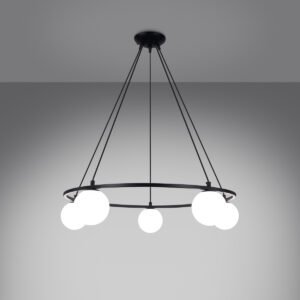 Chandelier Yoli 5 Modern Hanging Chandeliers Great Lighting UK Ltd