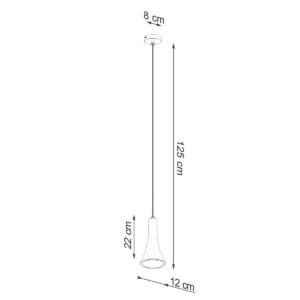 Pendant Lamp Rea 1 Concrete Modern Single Pendants Great Lighting UK Ltd