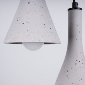 Pendant Lamp Rea 3p Concrete Multi Pendants Great Lighting UK Ltd
