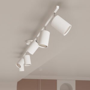 Ceiling Lamp Lemmi 4l White Track Lighting Great Lighting UK Ltd