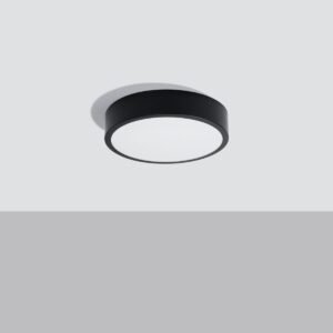 Onyx 30 Ceiling Light - Black / 3000K LED Modern Large Ceiling Lights Great Lighting UK Ltd