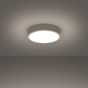 Onyx 30cm LED Ceiling Light - White / 3000K Modern Large Ceiling Lights Great Lighting UK Ltd