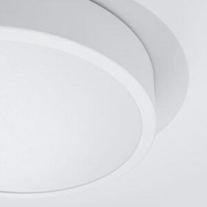 Onyx 30cm LED Ceiling Light - White / 3000K Modern Large Ceiling Lights Great Lighting UK Ltd