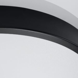 Onyx 40cm LED Ceiling Light - Black / 3000K Modern Large Ceiling Lights Great Lighting UK Ltd