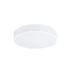 Onyx 40cm LED Ceiling Light - White / 3000K Modern Large Ceiling Lights Great Lighting UK Ltd
