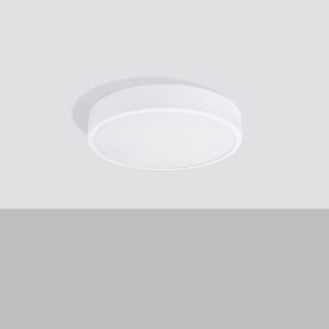 Onyx 40cm LED Ceiling Light - White / 3000K Hallway Ceiling Lights Great Lighting UK Ltd