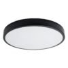 Ceiling Lamp Onyx 60 Black Led 3000k Bedroom Ceiling Lights Great Lighting UK Ltd