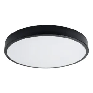 Ceiling Lamp Onyx 60 Black Led 3000k Bedroom Ceiling Lights Great Lighting UK Ltd