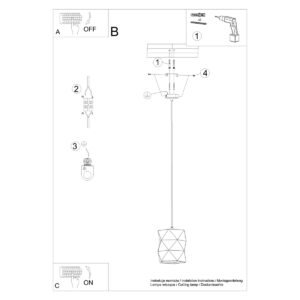 Pendant Lamp Ceramic  Gobi Modern Single Pendants Great Lighting UK Ltd