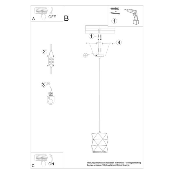 Pendant Lamp Ceramic  Gobi - Image 6