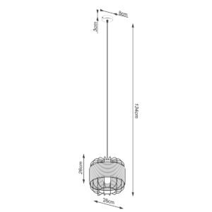 Pendant Lamp Fost Modern Single Pendants Great Lighting UK Ltd