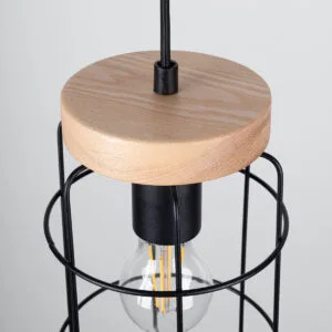 Wooden Pendant Light Gotto Three Light Kitchen Island Lighting Great Lighting UK Ltd