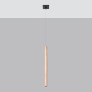 Pendant Lamp Pastelo 1 Wood Modern Single Pendants Great Lighting UK Ltd