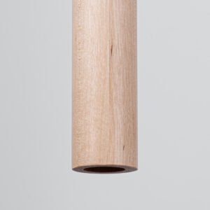 Pendant Lamp Pastelo 1 Wood Modern Single Pendants Great Lighting UK Ltd