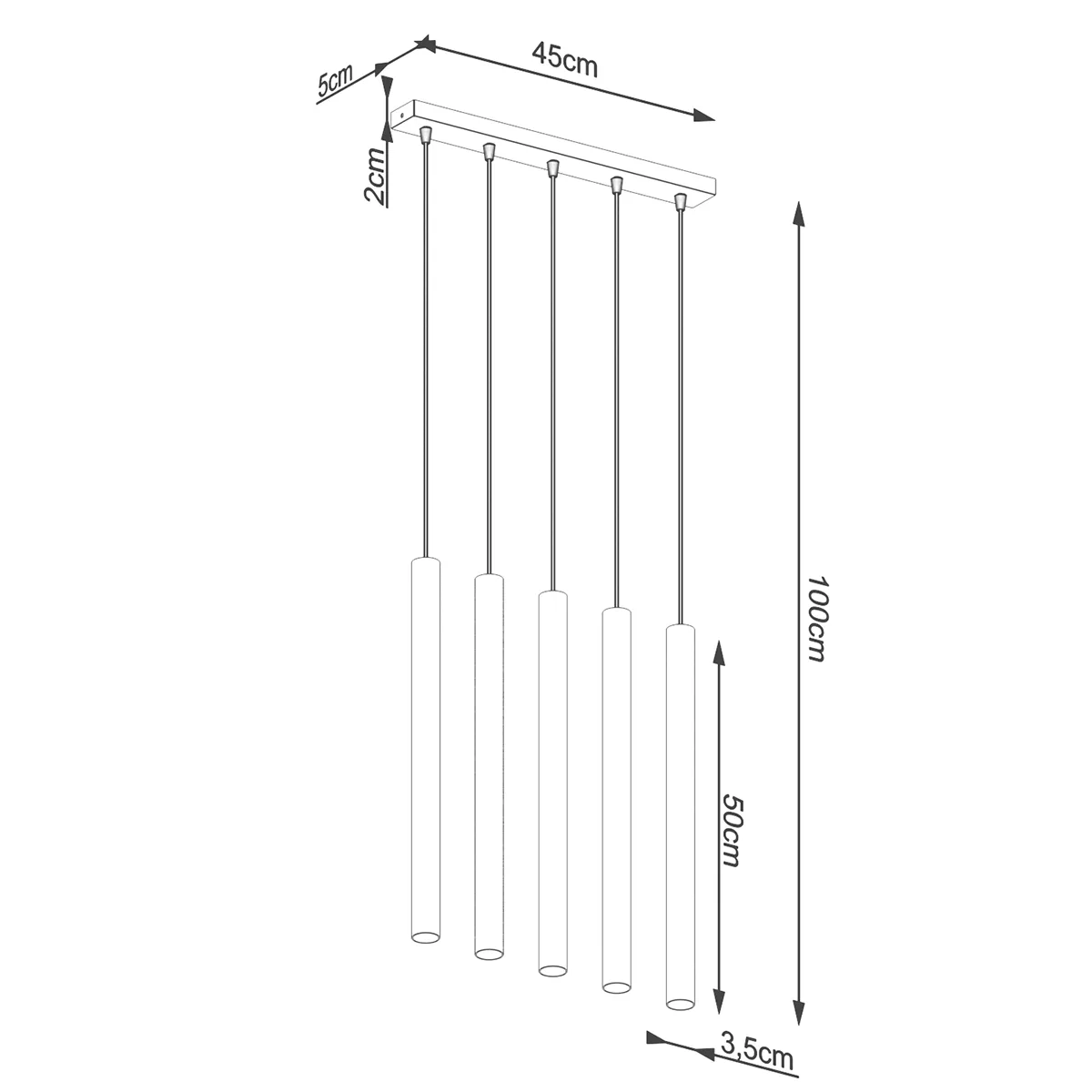 Wooden Pendant Light Pastelo Five Light Linear Bar & Linear Pendant Lights Great Lighting UK Ltd