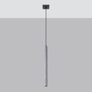 Pendant Lamp Pastelo 1 Concrete Modern Single Pendants Great Lighting UK Ltd