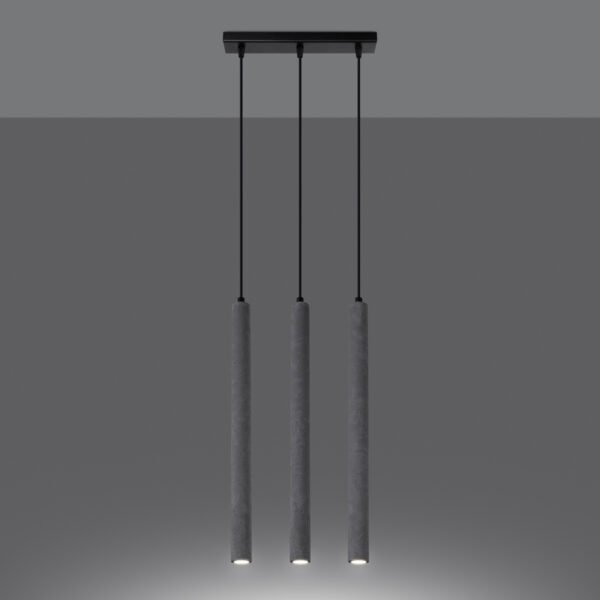 Pendant Lamp Pastelo 3l Concrete - Image 3