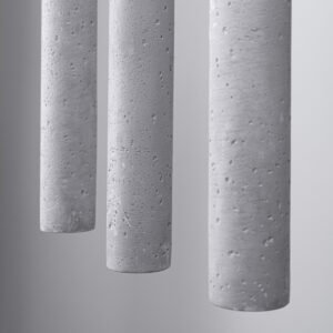 Pendant Lamp Pastelo 3l Concrete Multi Pendants Great Lighting UK Ltd
