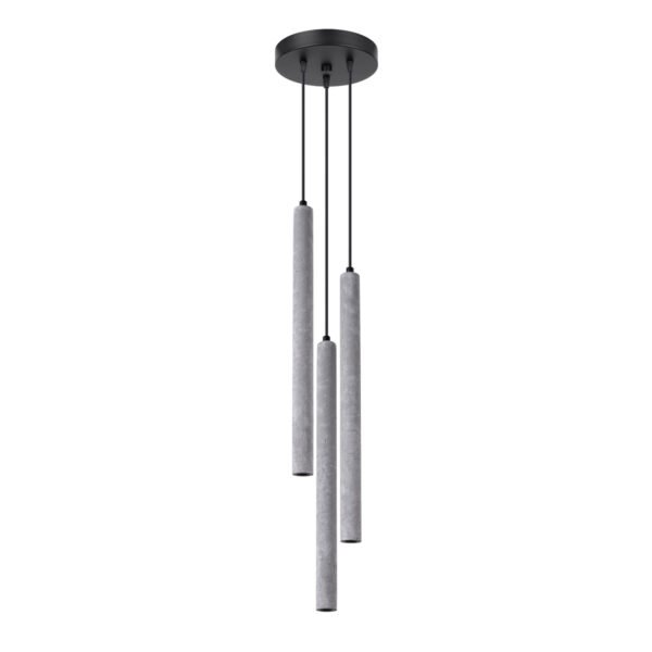 Pendant Lamp Pastelo 3p Concrete