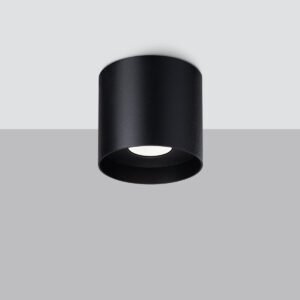 Ceiling Lamp Mika Black Single Ceiling Lights Great Lighting UK Ltd