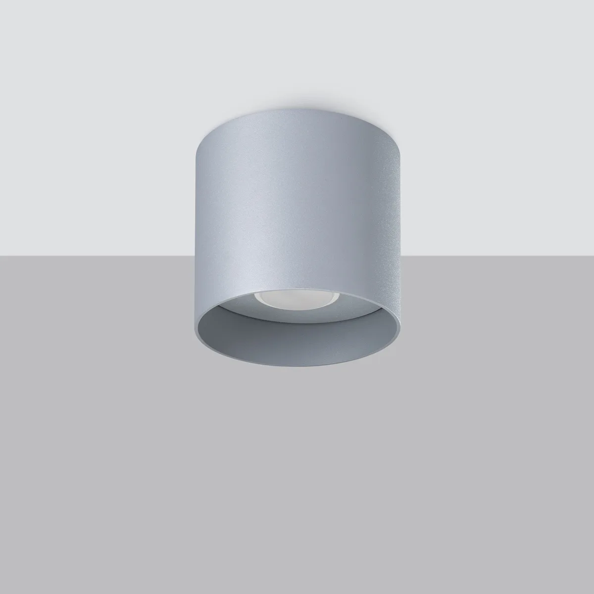 Mika Ceiling Light - Grey Hallway Ceiling Lights Great Lighting UK Ltd