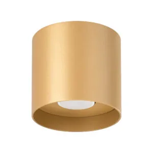 Mika Ceiling Light - Gold Bedroom Ceiling Lights Great Lighting UK Ltd