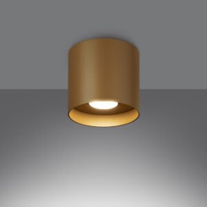 Ceiling Lamp Mika Gold Single Ceiling Lights Great Lighting UK Ltd
