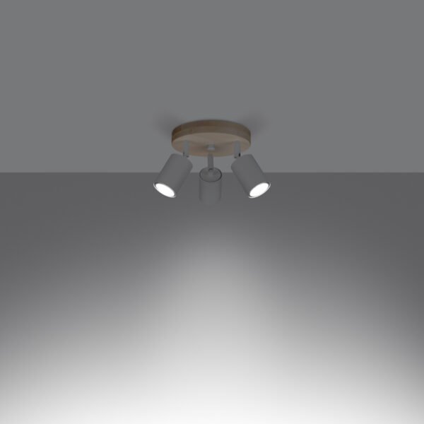Ceiling Lamp Verdo 3p White - Image 3