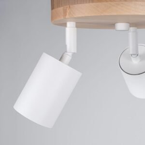 Verdo Three Light White Ceiling Spotlight 3 Light Spotlights Great Lighting UK Ltd