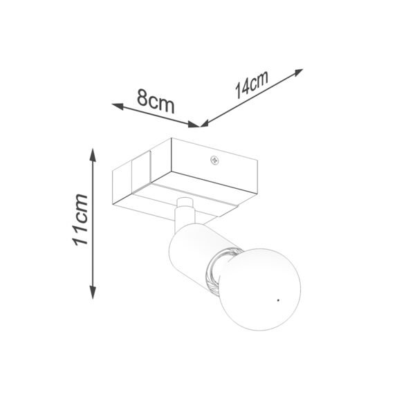 Wall Lamp Zuca Black Single Wall Lights Great Lighting UK Ltd