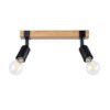 Ceiling Lamp Zuca 2 Black Track Lighting Great Lighting UK Ltd