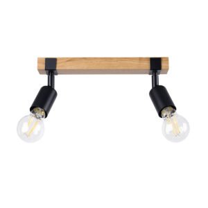Ceiling Lamp Zuca 2 Black Track Lighting Great Lighting UK Ltd