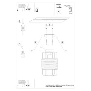 Ceiling Lamp Gizur New Arrivals Great Lighting UK Ltd
