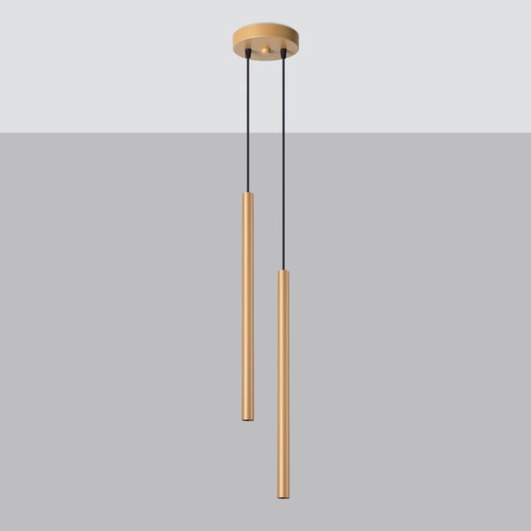 Pendant Lamp Pastelo 2 Gold - Image 2