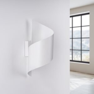 Wall Lamp Talassa White Single Wall Lights Great Lighting UK Ltd