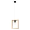 Wooden Pendant Light Aries Natural Scandinavian Style Pendant Lights Great Lighting UK Ltd