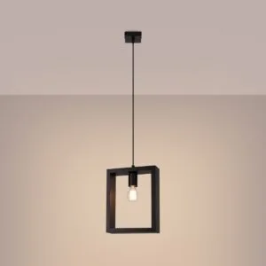 Wooden Pendant Light Aries Dark Scandinavian Style Pendant Lights Great Lighting UK Ltd