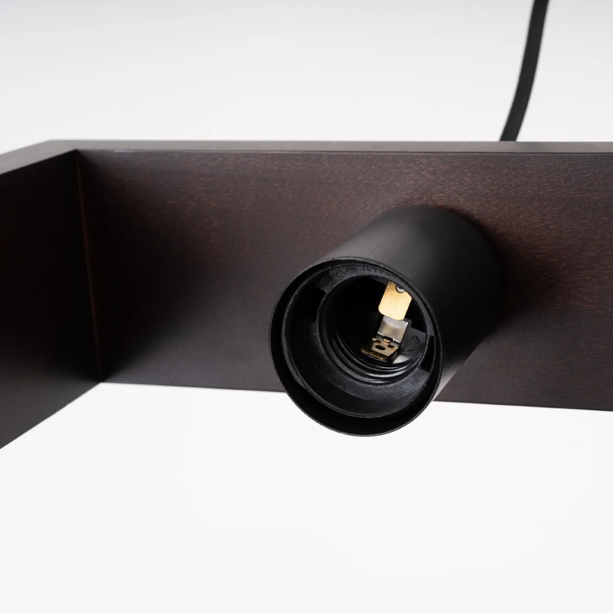 Wooden Pendant Light Aries Dark Scandinavian Style Pendant Lights Great Lighting UK Ltd