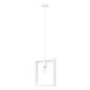 Pendant Lamp Aries White Modern Single Pendants Great Lighting UK Ltd