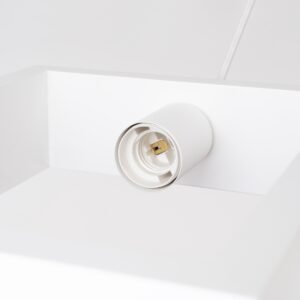 Pendant Lamp Aries White Modern Single Pendants Great Lighting UK Ltd