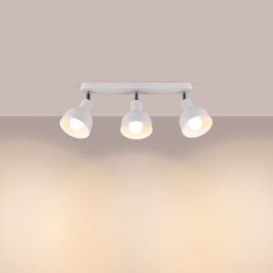 Ceiling Lamp Elba 3 White Track Lighting Great Lighting UK Ltd