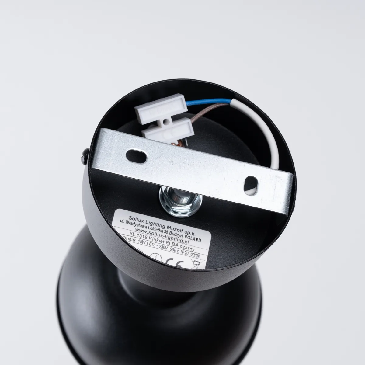 Elba Wall Light - Black Bedroom Wall Lights Great Lighting UK Ltd