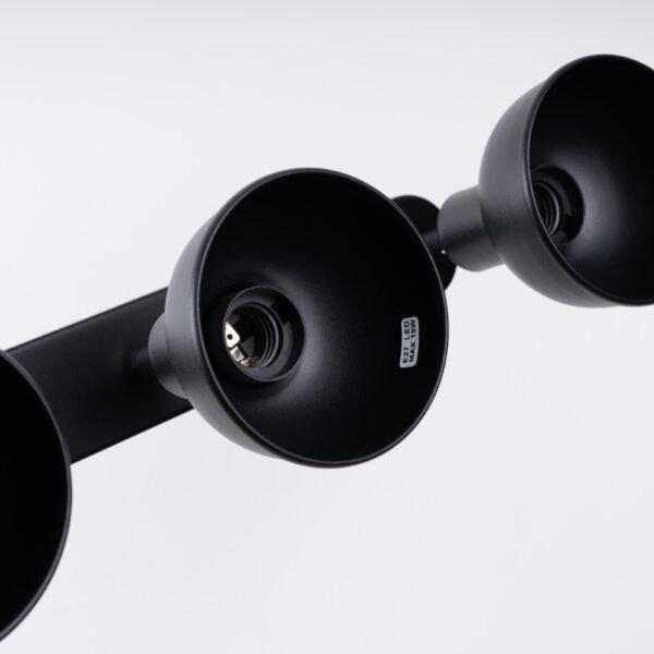 Ceiling Lamp Elba 3 Black - Image 6